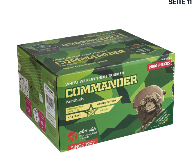 Les nouvelles billes Artlife Commander Huntsman MagFed