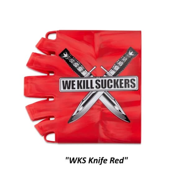 Bunkerkings_Knuckle_Butt_Tank Cover_WKSKnives_red