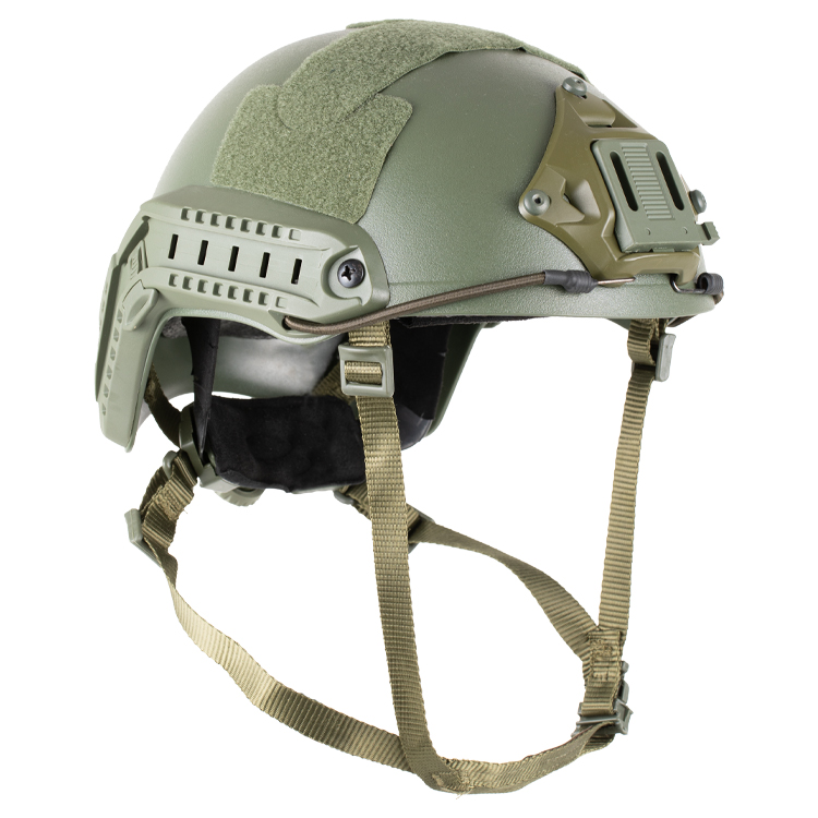 Casque DELTA SIX Tactical FAST MH pour Paintball / Airsoft (Olive)