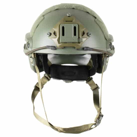 DELTA_SIX_Tactical_FAST_MH_Helm_für_Paintball_Airsoft_Oliv_front