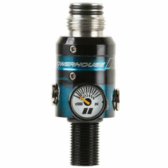PowerHouse_TKO_Paintball_HP_Regulator_300Bar_4500PSI_BLACK_BLUE_ACID_front