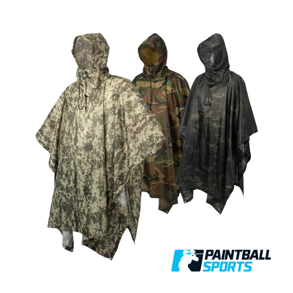 Ponchos camouflage Dela Six